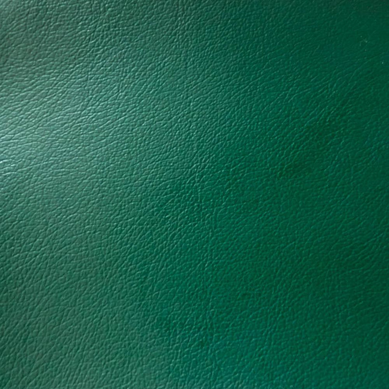 Green 1.0 mm Thickness Soft PVC Faux Leather Vinyl Fabric,