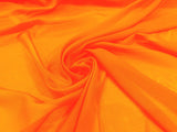 Solid Chiffon Polyester Fabric - Solid Sheer Lightweight, 58/60" Width (1 Yard)
