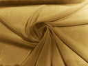 Solid Chiffon Polyester Fabric - Solid Sheer Lightweight, 58/60" Width (1 Yard)