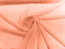 Solid Chiffon Polyester Fabric - Solid Sheer Lightweight, 58/60" Width (1 Yard)