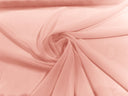 Solid Chiffon Polyester Fabric - Solid Sheer Lightweight, 58/60" Width (1 Yard)