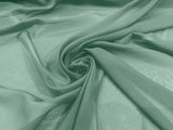 Solid Chiffon Polyester Fabric - Solid Sheer Lightweight, 58/60" Width (1 Yard)