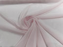 Solid Chiffon Polyester Fabric - Solid Sheer Lightweight, 58/60" Width (1 Yard)