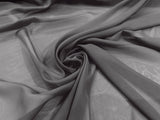 Solid Chiffon Polyester Fabric - Solid Sheer Lightweight, 58/60" Width (1 Yard)