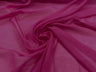 Solid Chiffon Polyester Fabric - Solid Sheer Lightweight, 58/60" Width (1 Yard)