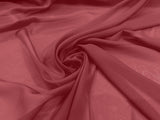 Solid Chiffon Polyester Fabric - Solid Sheer Lightweight, 58/60" Width (1 Yard)