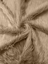 Solid Faux Fur Fabric - Solid, 58" Width (1 Yard)