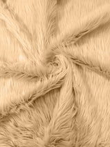 Solid Faux Fur Fabric - Solid, 58" Width (1 Yard)