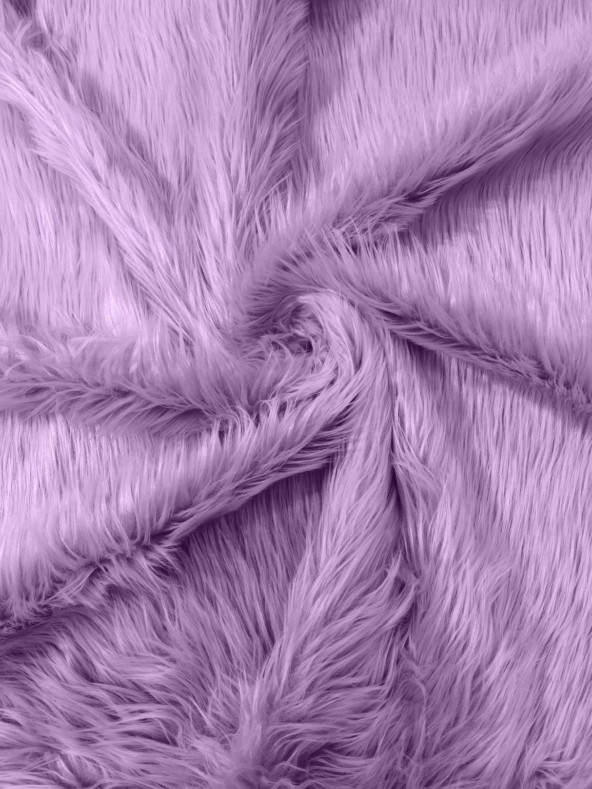 Solid Faux Fur Fabric - Solid, 58" Width (1 Yard)