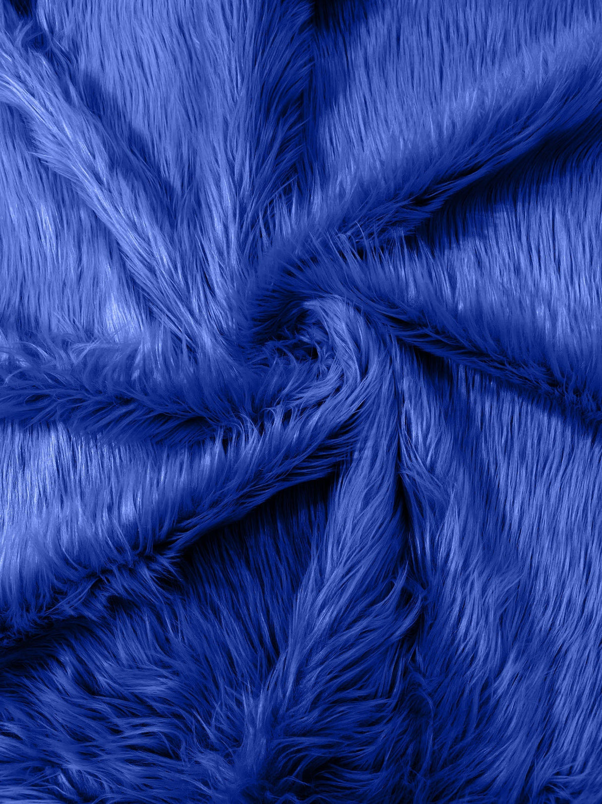 Solid Faux Fur Fabric - Solid, 58" Width (1 Yard)
