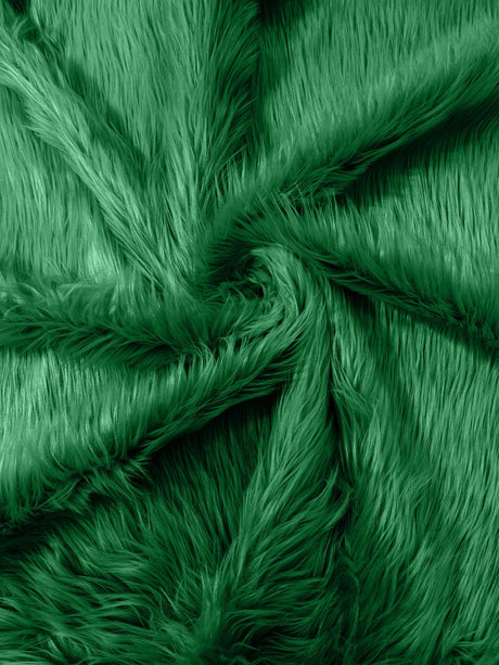 Solid Faux Fur Fabric - Solid, 58" Width (1 Yard)