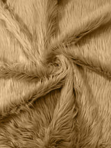 Solid Faux Fur Fabric - Solid, 58" Width (1 Yard)