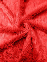 Solid Faux Fur Fabric - Solid, 58" Width (1 Yard)