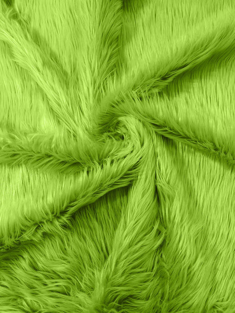Solid Faux Fur Fabric - Solid, 58" Width (1 Yard)