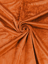 Solid Minky Polyester Fabric - Solid, 58" Width (1 Yard)