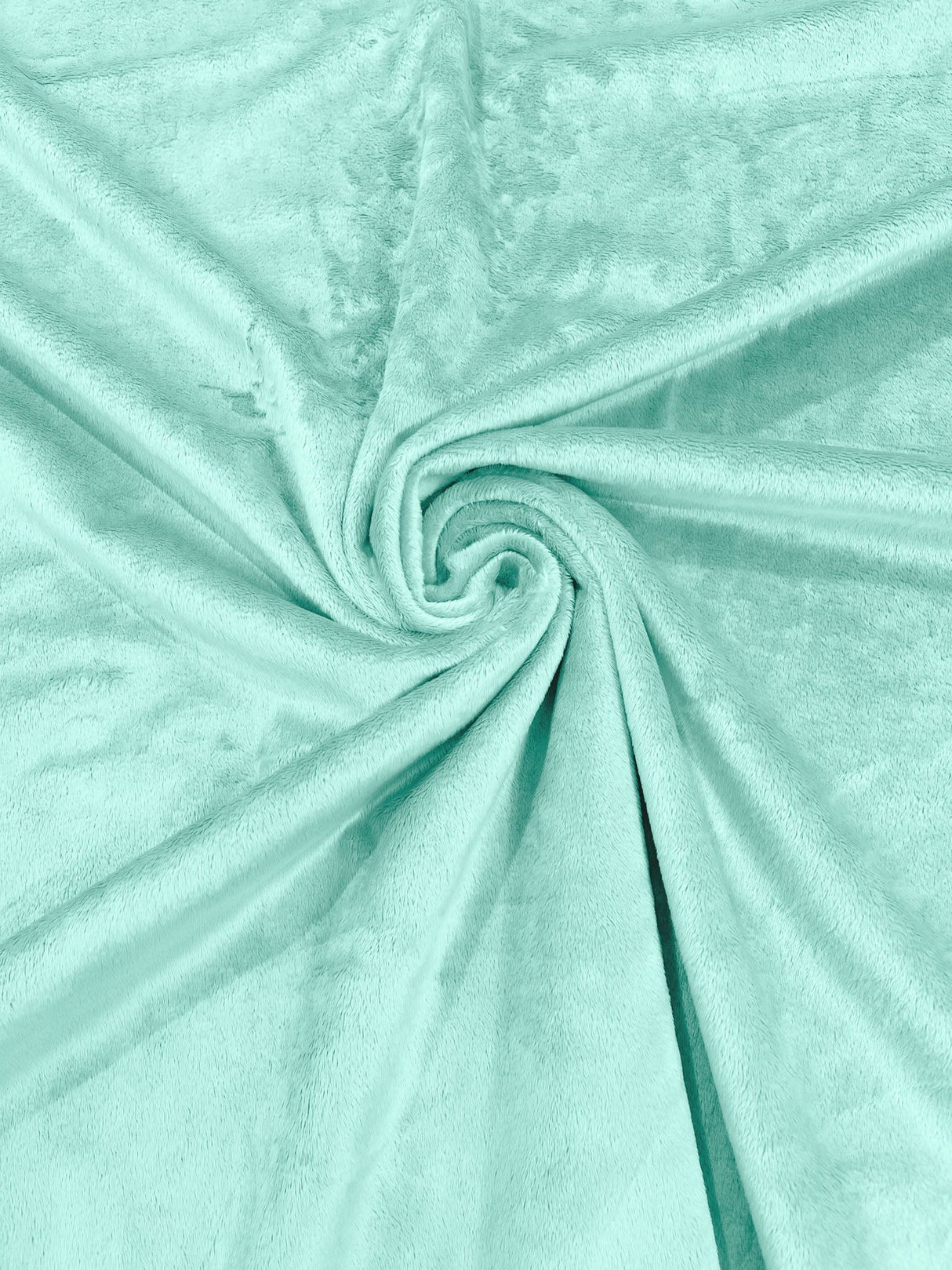 Solid Minky Polyester Fabric - Solid, 58" Width (1 Yard)