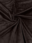 Solid Minky Polyester Fabric - Solid, 58" Width (1 Yard)