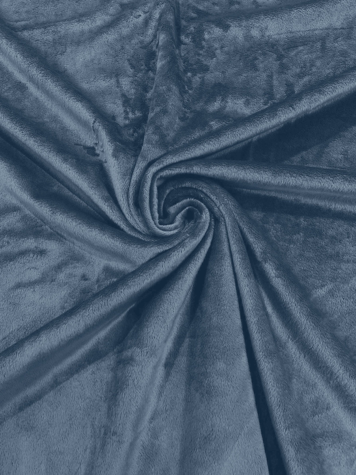Solid Minky Polyester Fabric - Solid, 58" Width (1 Yard)