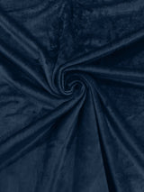 Solid Minky Polyester Fabric - Solid, 58" Width (1 Yard)
