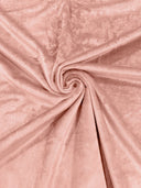 Solid Minky Polyester Fabric - Solid, 58" Width (1 Yard)
