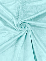 Solid Minky Polyester Fabric - Solid, 58" Width (1 Yard)