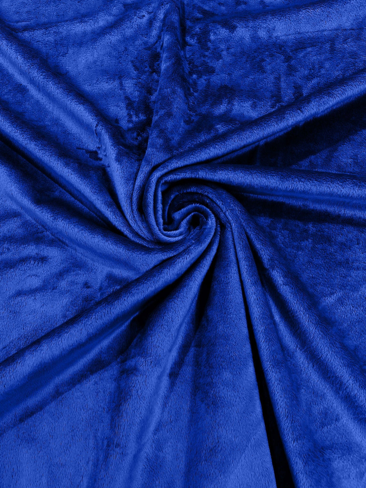 Solid Minky Polyester Fabric - Solid, 58" Width (1 Yard)
