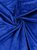 Solid Minky Polyester Fabric - Solid, 58" Width (1 Yard)