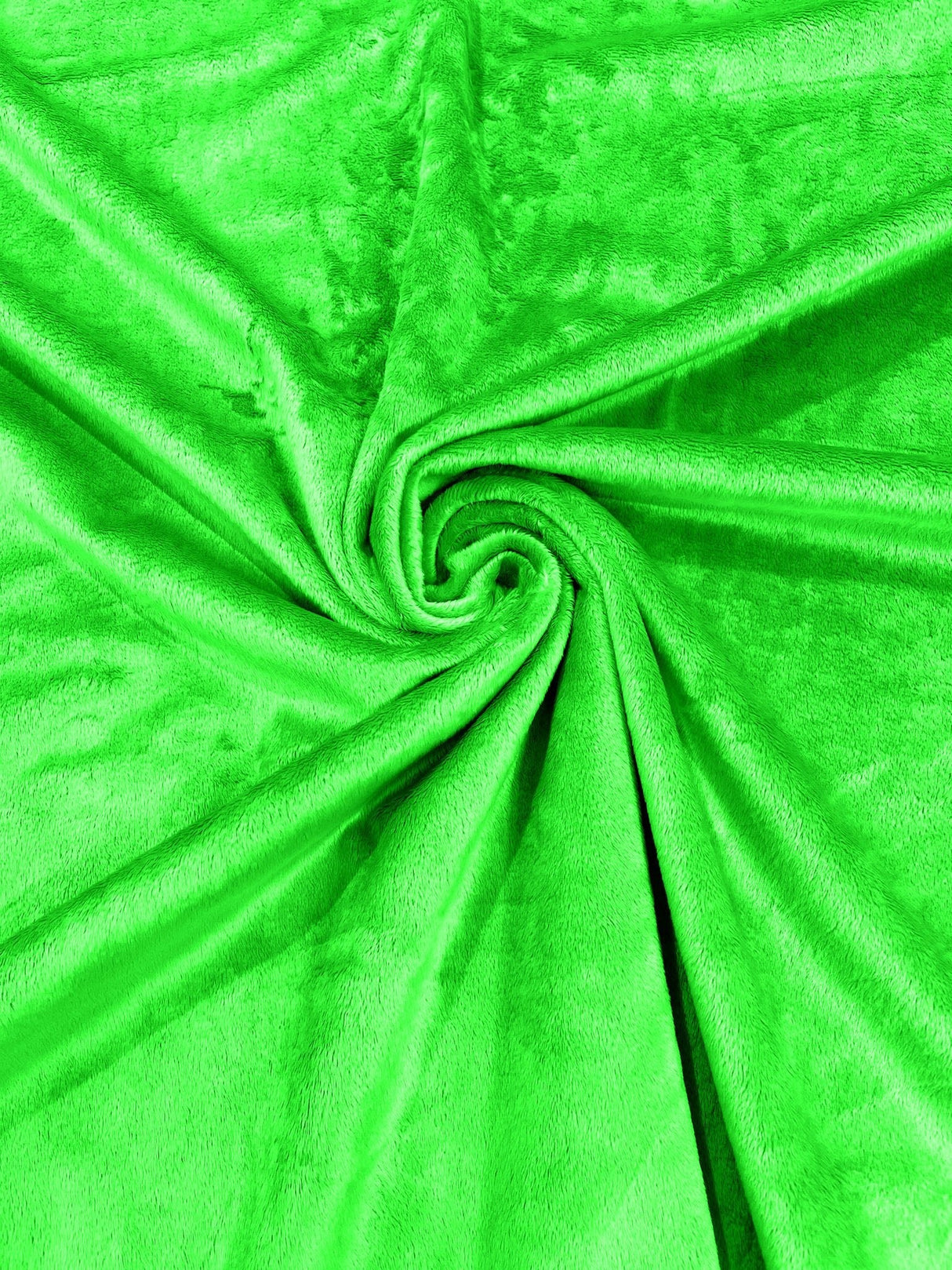 Solid Minky Polyester Fabric - Solid, 58" Width (1 Yard)