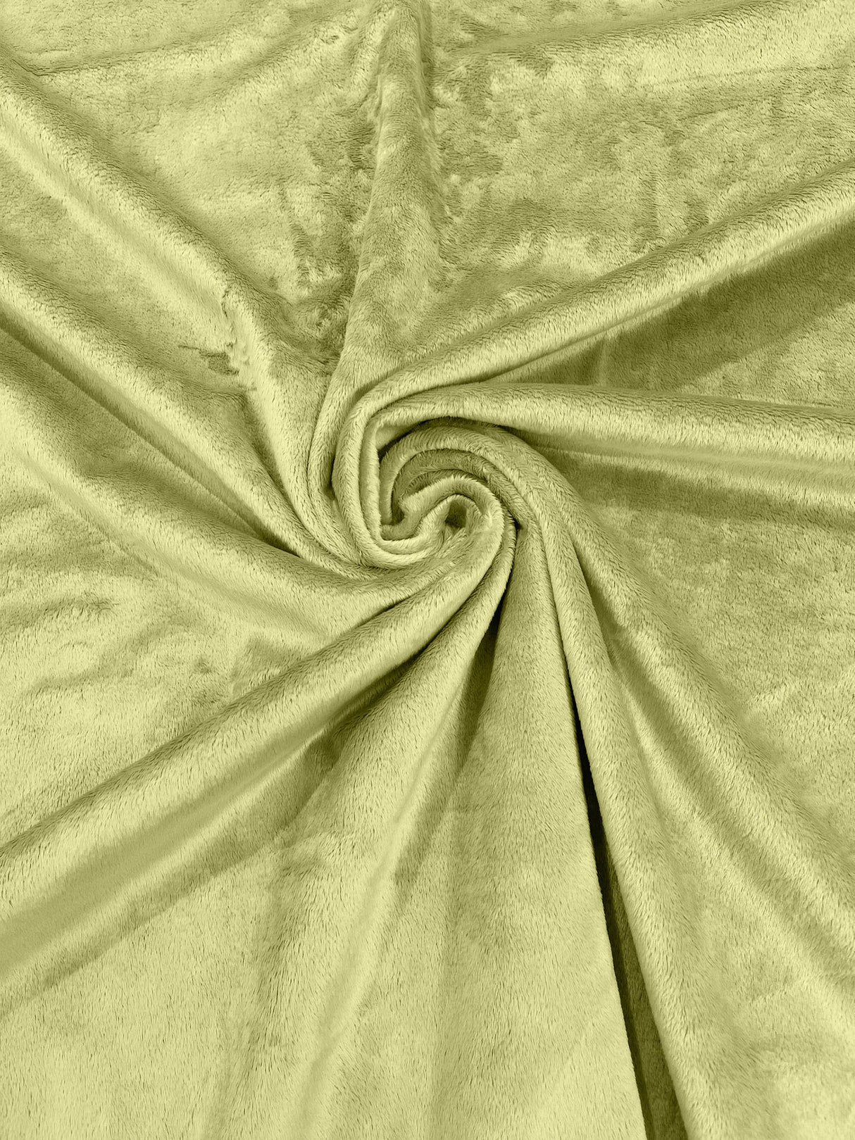 Solid Minky Polyester Fabric - Solid, 58" Width (1 Yard)