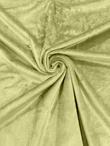 Solid Minky Polyester Fabric - Solid, 58" Width (1 Yard)