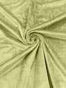 Solid Minky Polyester Fabric - Solid, 58" Width (1 Yard)