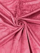 Solid Minky Polyester Fabric - Solid, 58" Width (1 Yard)