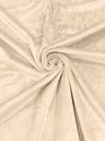 Solid Minky Polyester Fabric - Solid, 58" Width (1 Yard)