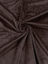 Solid Minky Polyester Fabric - Solid, 58" Width (1 Yard)