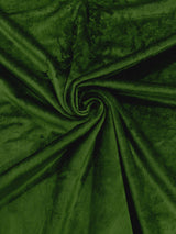 Solid Minky Polyester Fabric - Solid, 58" Width (1 Yard)