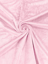Solid Minky Polyester Fabric - Solid, 58" Width (1 Yard)
