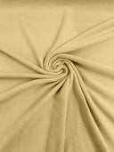 Solid Polar Fleece Polyester Fabric - Solid, 58/60" Width, 195 GSM (1 Yard)