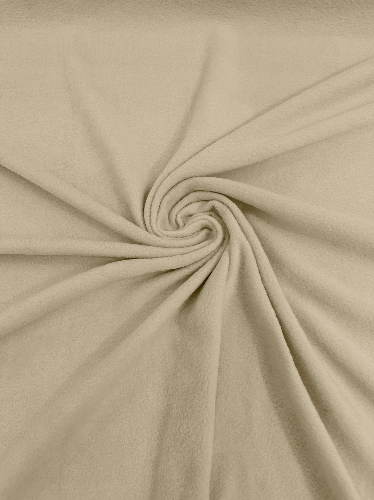 Solid Polar Fleece Polyester Fabric - Solid, 58/60" Width, 195 GSM (1 Yard)