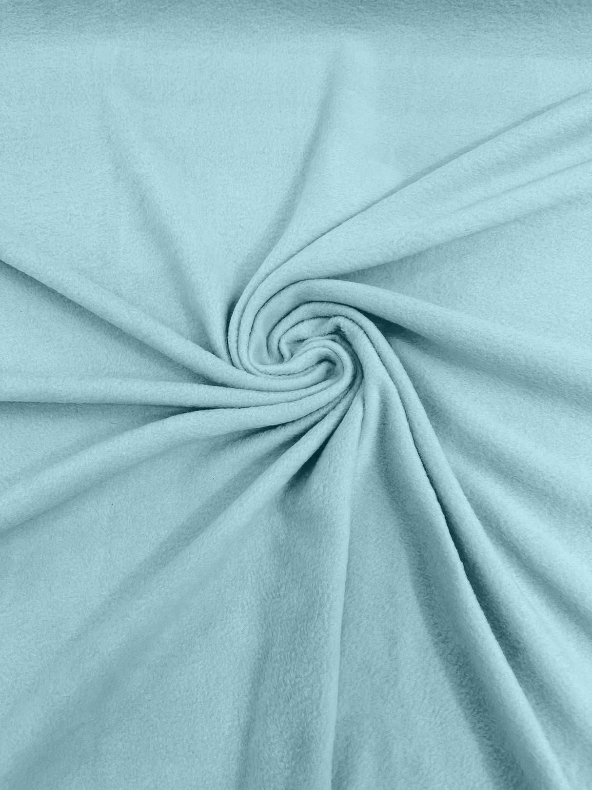 Solid Polar Fleece Polyester Fabric - Solid, 58/60" Width, 195 GSM (1 Yard)