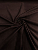 Solid Polar Fleece Polyester Fabric - Solid, 58/60" Width, 195 GSM (1 Yard)