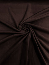 Solid Polar Fleece Polyester Fabric - Solid, 58/60" Width, 195 GSM (1 Yard)