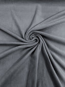 Solid Polar Fleece Polyester Fabric - Solid, 58/60" Width, 195 GSM (1 Yard)