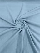 Solid Polar Fleece Polyester Fabric - Solid, 58/60" Width, 195 GSM (1 Yard)