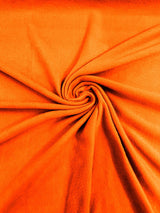 Solid Polar Fleece Polyester Fabric - Solid, 58/60" Width, 195 GSM (1 Yard)