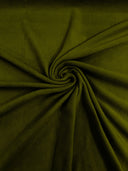 Solid Polar Fleece Polyester Fabric - Solid, 58/60" Width, 195 GSM (1 Yard)