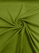 Solid Polar Fleece Polyester Fabric - Solid, 58/60" Width, 195 GSM (1 Yard)
