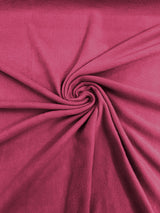 Solid Polar Fleece Polyester Fabric - Solid, 58/60" Width, 195 GSM (1 Yard)