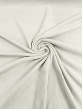 Solid Polar Fleece Polyester Fabric - Solid, 58/60" Width, 195 GSM (1 Yard)