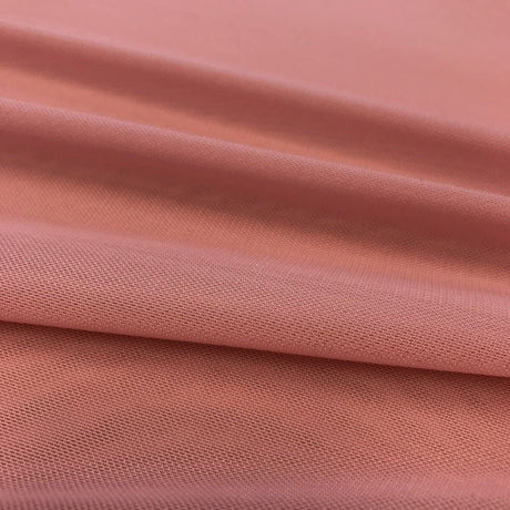 Solid Power Mesh Nylon Spandex Fabric - Solid, 58" Width (1 Yard)
