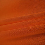 Solid Power Mesh Nylon Spandex Fabric - Solid, 58" Width (1 Yard)